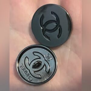 CCstyle set of 6” 25mm Black high sheen alloy gorgeous shank style/Nice 👀